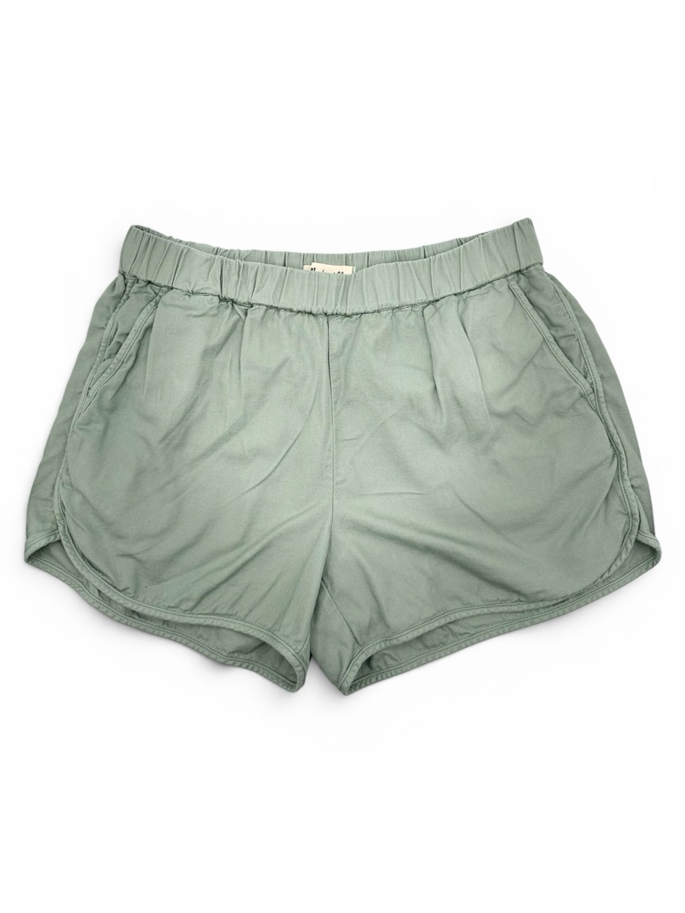 Madewell Pull On Shorts Frosted Willow Sage Green Women’s Size Small